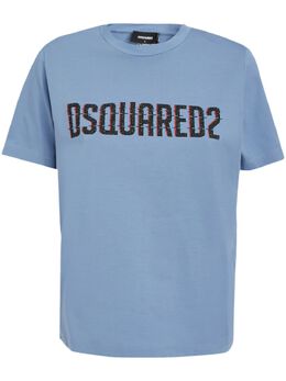 DSQUARED2: Футболка с принтом 