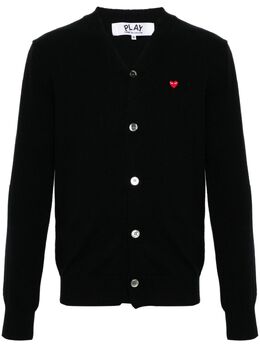 Comme Des Garçons Play: Кардиган  Heart из шерсти