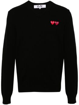 Comme Des Garçons Play: Свитер  Heart из шерсти