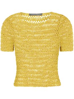 Alberta Ferretti: Трикотажная футболка 