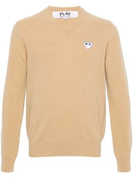 Comme Des Garçons Play: Свитер  Heart из шерсти