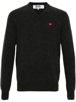 Comme Des Garçons Play: Свитер  Heart из шерсти