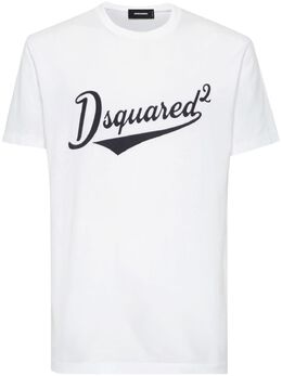 DSQUARED2: Футболка с принтом 