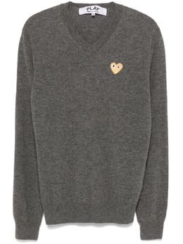 Comme Des Garçons Play: Свитер  Heart из шерсти