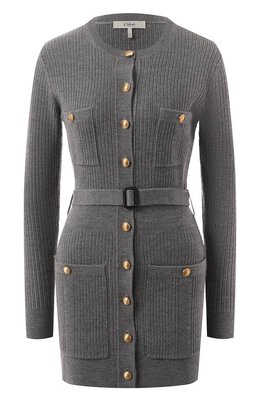 Chloé: Платье из шерсти 