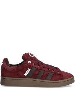 adidas: Бордовые кроссовки  Campus