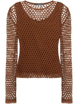 Alberta Ferretti: Топ в сетку 
