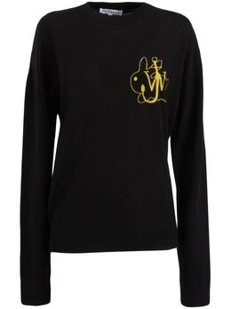 JW Anderson: Свитер с принтом 