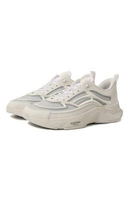 Valentino: Белые кроссовки 