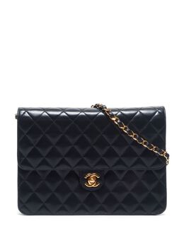 CHANEL Pre-Owned: Чёрная сумка 