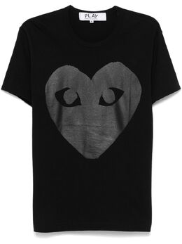 Comme Des Garçons Play: Футболка с принтом 