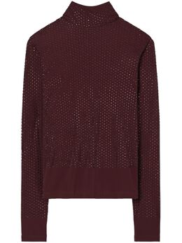 Tory Burch: Свитер со стразами 