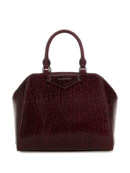 Givenchy: Красная сумка-шоппер  Antigona