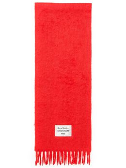 Acne Studios: Красный шарф 
