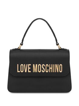 Love Moschino: Чёрная сумка-шоппер 