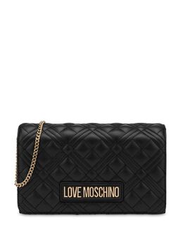 Love Moschino: Чёрная сумка через плечо 