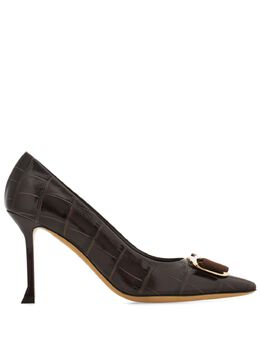 Ferragamo: Коричневые туфли  Vara