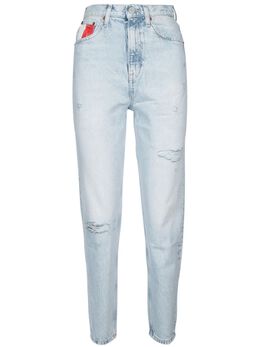 Tommy Jeans: Рваные джинсы 