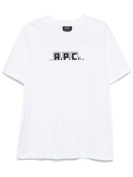 A.P.C.: Футболка со змеиным принтом 