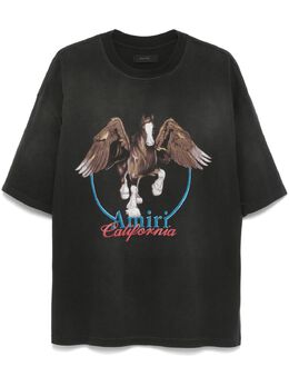 AMIRI: Чёрная футболка 