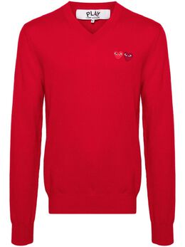 Comme Des Garçons Play: Свитер  Heart из шерсти