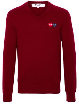 Comme Des Garçons Play: Свитер  Heart из шерсти