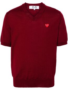 Comme Des Garçons Play: Свитер  Heart из шерсти