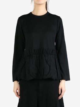 Comme Des Garçons Comme Des Garçons: Чёрная блуза 