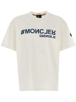 Moncler Grenoble: Футболка с принтом 