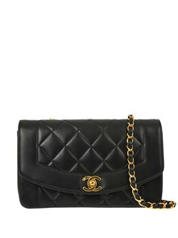 CHANEL Pre-Owned: Чёрная сумка 