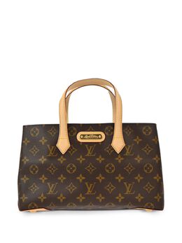 Louis Vuitton Pre-Owned: Коричневая сумка-шоппер 