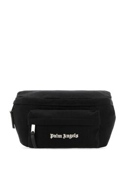 Palm Angels: Чёрная поясная сумка 