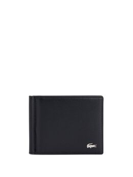 Lacoste: Чёрный кошелёк 
