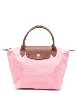 Longchamp: Светлая сумка-шоппер  Le Pliage Original