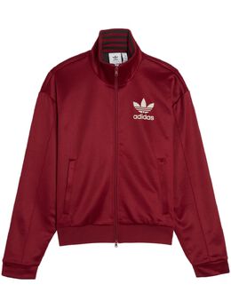 adidas: Бордовая куртка  Wales Bonner