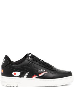 A BATHING APE®: Чёрные кроссовки 