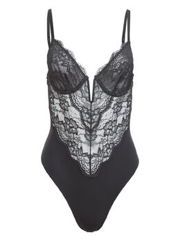 Fleur Du Mal: Чёрный боди 