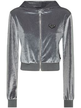 Philipp Plein: Толстовка  Signature со стразами
