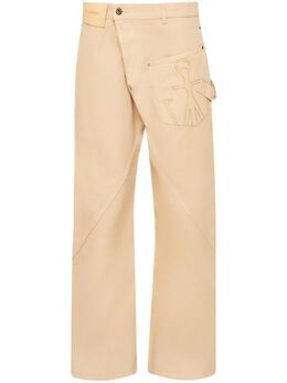 JW Anderson: Бежевые джинсы 