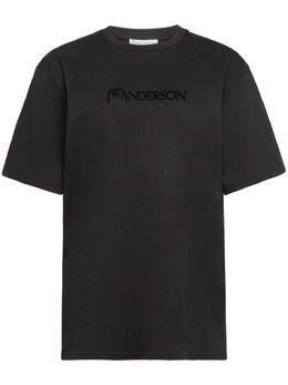 JW Anderson: Чёрная футболка 