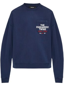 DSQUARED2: Свитшот с принтом 