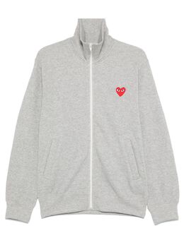 Comme Des Garçons Play: Светлый свитшот  Heart