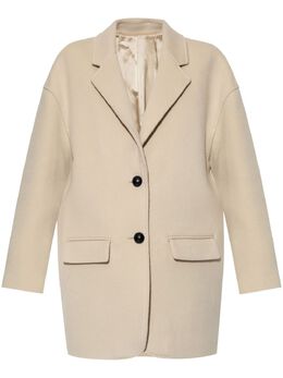 ISABEL MARANT: Однобортное пальто 