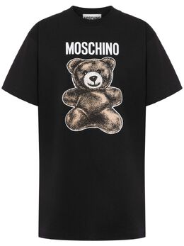 Moschino: Футболка  Teddy Bear с принтом