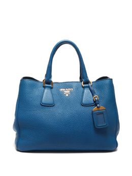 Prada Pre-Owned: Голубая сумка 