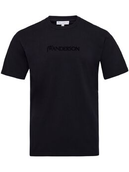 JW Anderson: Чёрная футболка 