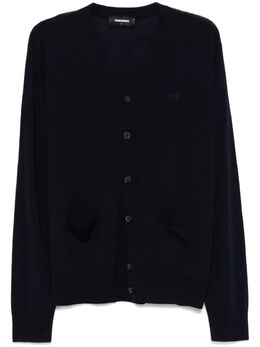 DSQUARED2: Синий кардиган 