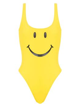 Moschino: Купальник  Smiley