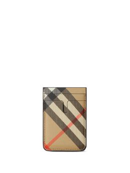 Burberry: Коричневый картхолдер 