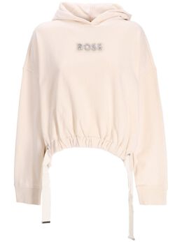 BOSS: Белая толстовка 